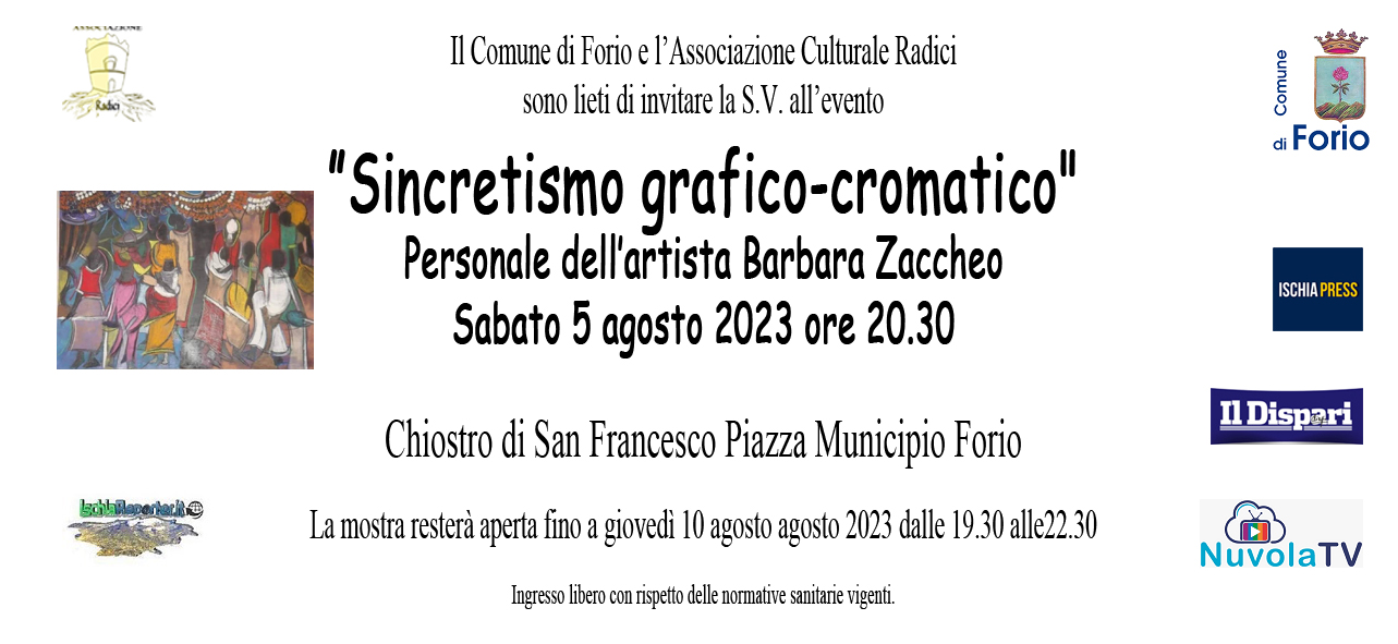 Barbara Zaccheo - Sincretismo grafico-cromatico